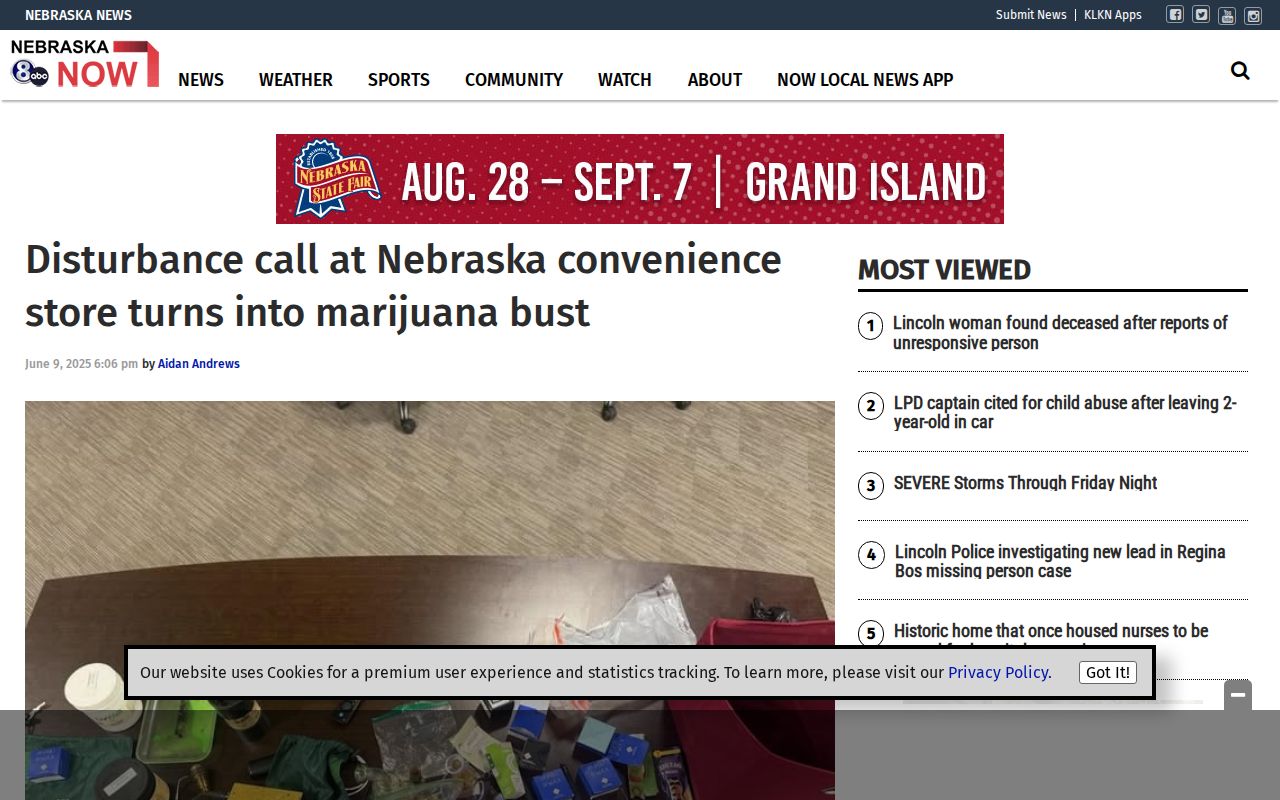 Butler County crime news record source from KLKNTV